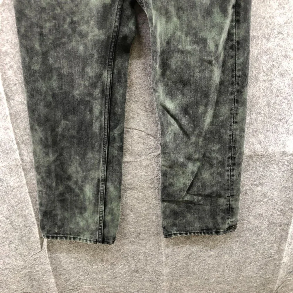 GAP Boys Teen 14 Straight Leg Jeans Stone‎ Wash Green Black Dark Wash